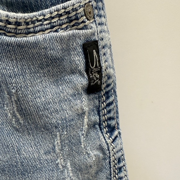 Silver Jeans Light Blue Relaxed Fit Denim 34 x 28 - Picture 3 of 7